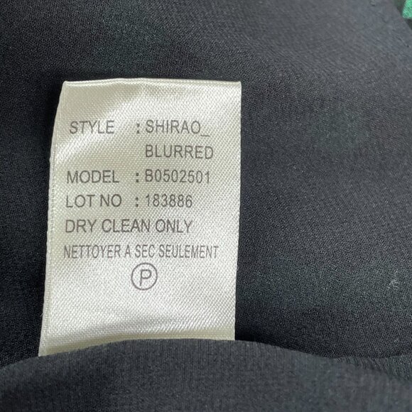 Theory 100% Silk Green Dot-Print Lined Camisole Top Spaghetti Straps Size P/XS - Picture 12 of 15